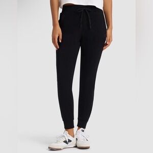 Cozy Earth‎ Women's Bamboo Ultra Soft Jogger Black Medium